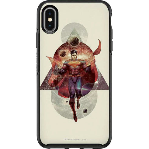 DC Comics Superman Galaxy Flying Otterbox Symmetry iPhone Skin