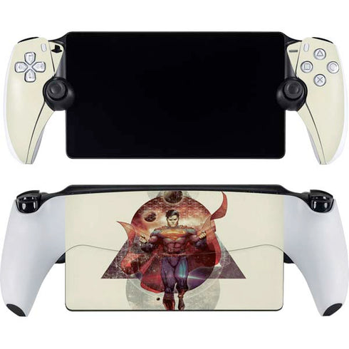 DC Comics Superman Galaxy Flying PlayStation Portal Remote Player Skin
