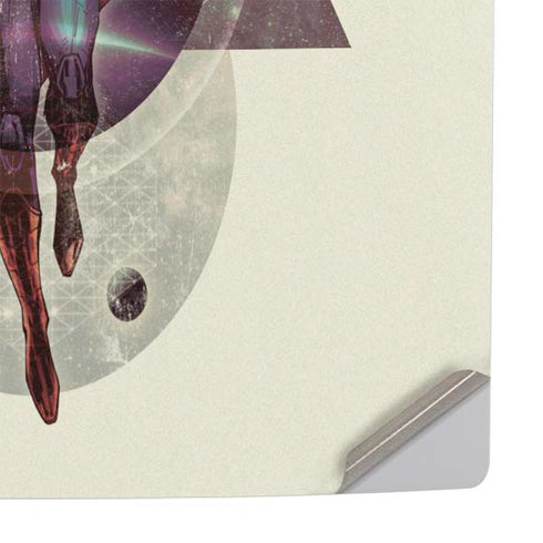 DC Comics Superman Galaxy Flying PS5 Console Skin