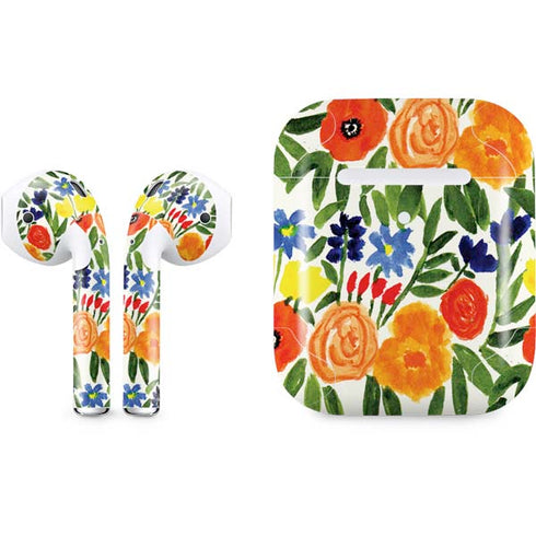 Bouffants and Broken Hearts Garden 6 Apple AirPods 2 Skin
