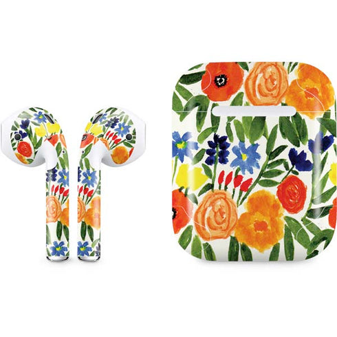 Bouffants and Broken Hearts Garden 6 Apple AirPods Skin