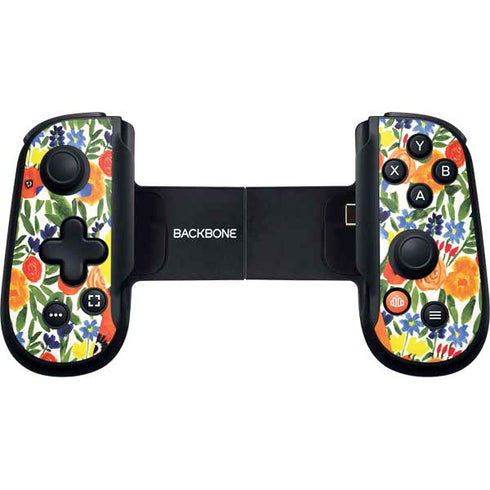 Bouffants and Broken Hearts Garden 6 Backbone One for iPhone Game Controller Skin
