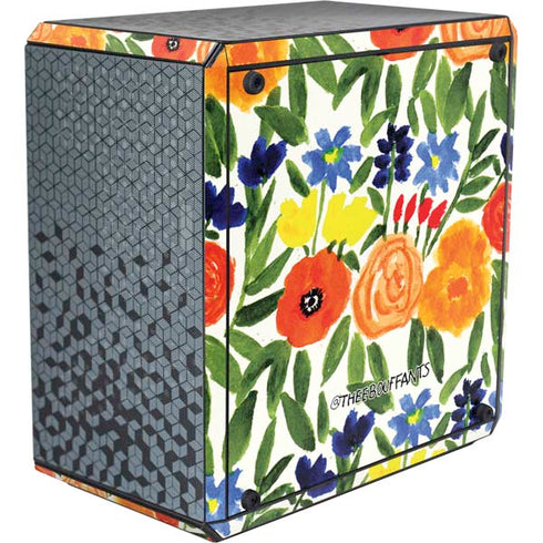 Bouffants and Broken Hearts Garden 6 Cooler Master MasterBox Q300L Mini Tower Skin