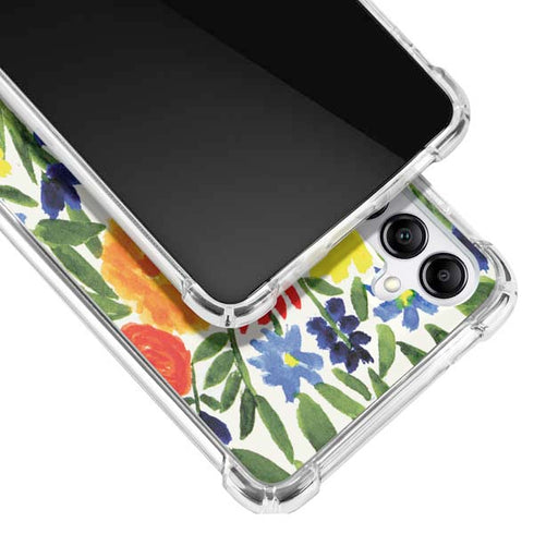 Bouffants and Broken Hearts Garden 6 Galaxy A14 5G Clear Case