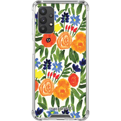 Bouffants and Broken Hearts Garden 6 Galaxy A32 5G Clear Case