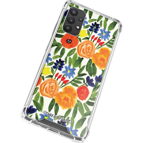 Bouffants and Broken Hearts Garden 6 Galaxy A32 5G Clear Case