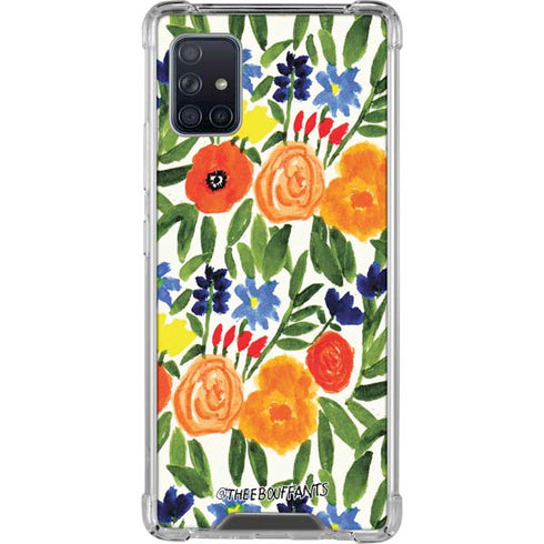 Bouffants and Broken Hearts Garden 6 Galaxy A51 5G Clear Case