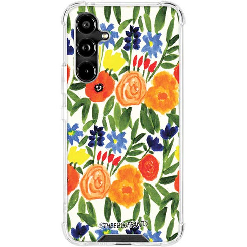 Bouffants and Broken Hearts Garden 6 Galaxy A54 5G Clear Case