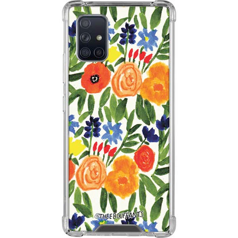 Bouffants and Broken Hearts Garden 6 Galaxy A71 5G Clear Case