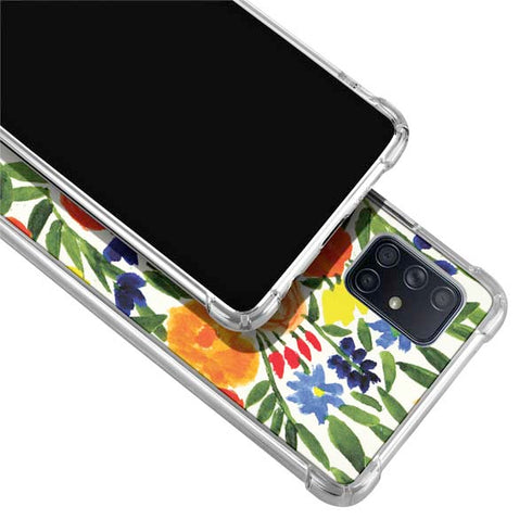Bouffants and Broken Hearts Garden 6 Galaxy A71 5G Clear Case