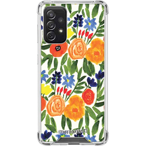 Bouffants and Broken Hearts Garden 6 Galaxy A72 5G Clear Case