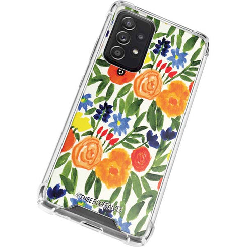 Bouffants and Broken Hearts Garden 6 Galaxy A72 5G Clear Case