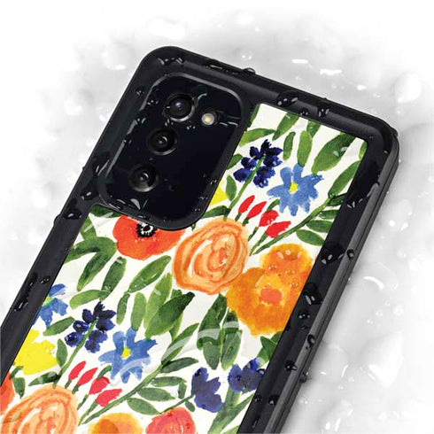 Bouffants and Broken Hearts Garden 6 Galaxy Note20 5G Waterproof Case