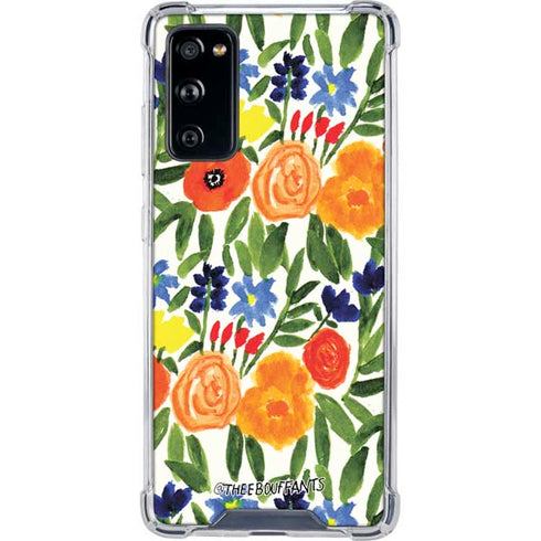 Bouffants and Broken Hearts Garden 6 Galaxy S20 FE Clear Case