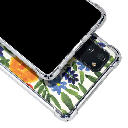 Bouffants and Broken Hearts Garden 6 Galaxy S20 FE Clear Case