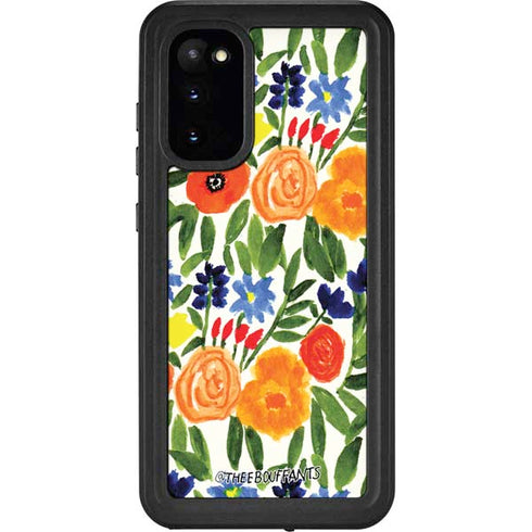 Bouffants and Broken Hearts Garden 6 Galaxy S20 Waterproof Case