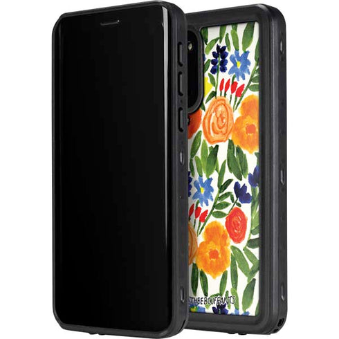 Bouffants and Broken Hearts Garden 6 Galaxy S20 Waterproof Case