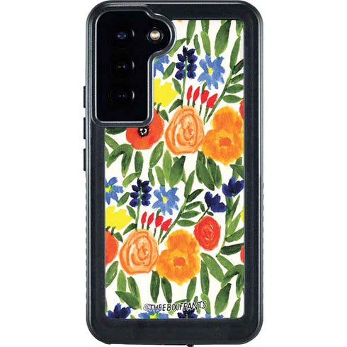 Bouffants and Broken Hearts Garden 6 Galaxy S23 Plus Waterproof Case