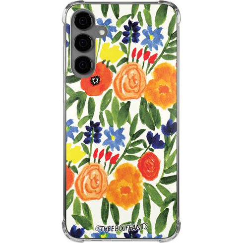 Bouffants and Broken Hearts Garden 6 Galaxy S24 Plus Clear Case