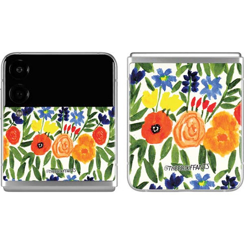 Bouffants and Broken Hearts Garden 6 Galaxy Z Flip4 5G Skin