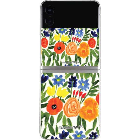 Bouffants and Broken Hearts Garden 6 Galaxy Z Flip4 5G Skin