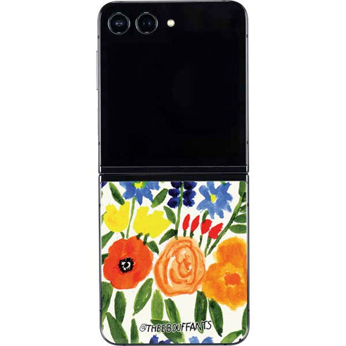 Bouffants and Broken Hearts Garden 6 Galaxy Z Flip5 5G Skin