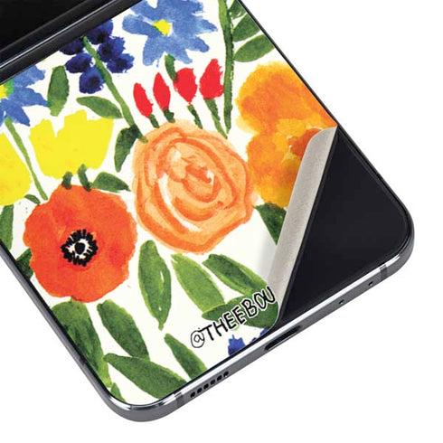 Bouffants and Broken Hearts Garden 6 Galaxy Z Flip5 5G Skin