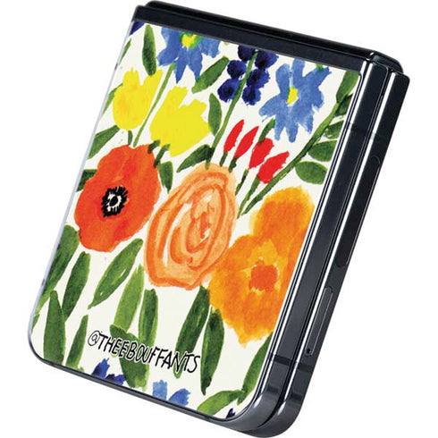 Bouffants and Broken Hearts Garden 6 Galaxy Z Flip5 5G Skin