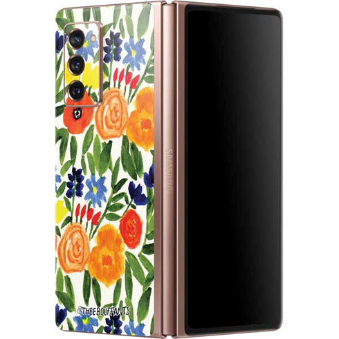 Bouffants and Broken Hearts Garden 6 Galaxy Z Fold2 5G Skin