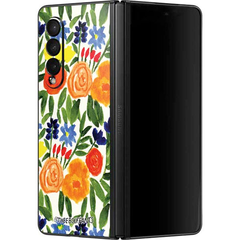 Bouffants and Broken Hearts Garden 6 Galaxy Z Fold3 5G Skin