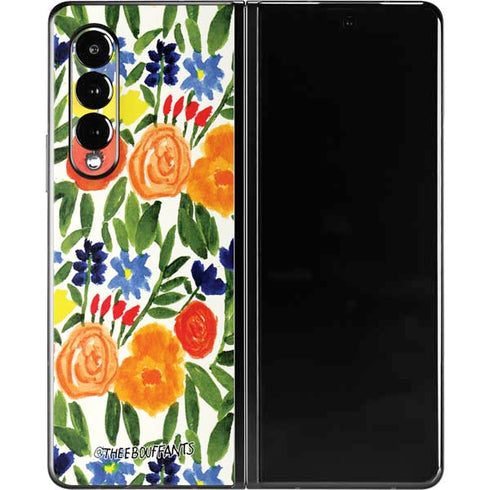 Bouffants and Broken Hearts Garden 6 Galaxy Z Fold3 5G Skin