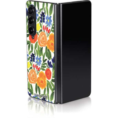 Bouffants and Broken Hearts Garden 6 Galaxy Z Fold5 5G Skin