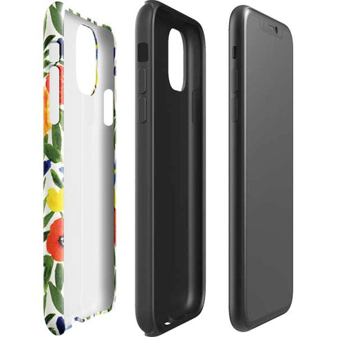 Bouffants and Broken Hearts Garden 6 iPhone 11 Impact Case