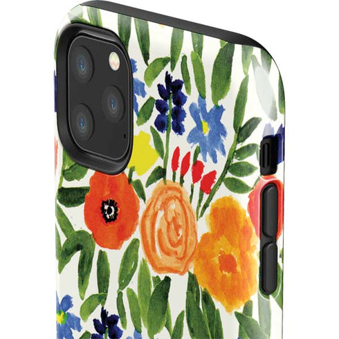 Bouffants and Broken Hearts Garden 6 iPhone 11 Pro Max Impact Case