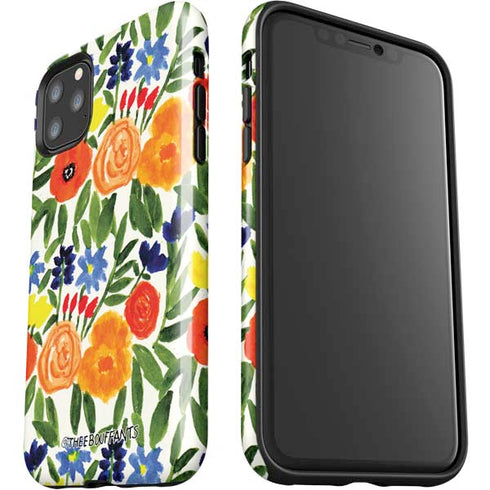 Bouffants and Broken Hearts Garden 6 iPhone 11 Pro Max Impact Case