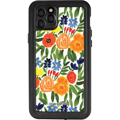 Bouffants and Broken Hearts Garden 6 iPhone 11 Pro Max Waterproof Case