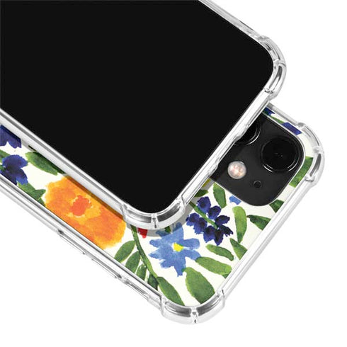 Bouffants and Broken Hearts Garden 6 iPhone 12 Clear Case