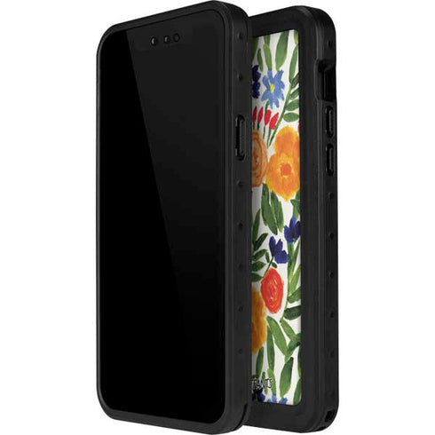 Bouffants and Broken Hearts Garden 6 iPhone 12 Pro Waterproof Case