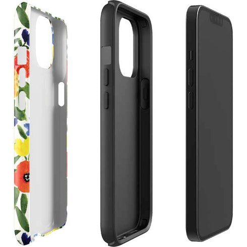 Bouffants and Broken Hearts Garden 6 iPhone 15 Plus Impact Case