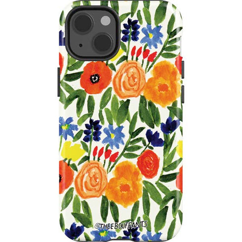 Bouffants and Broken Hearts Garden 6 iPhone 15 Impact Case