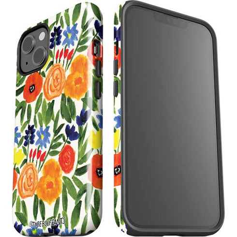 Bouffants and Broken Hearts Garden 6 iPhone 14 Impact Case