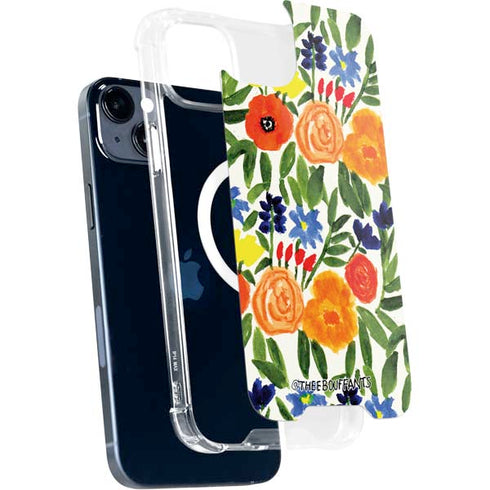 Bouffants and Broken Hearts Garden 6 iPhone 15 Plus MagSafe Case