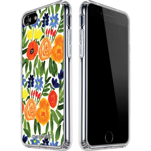 Bouffants and Broken Hearts Garden 6 iPhone SE (2nd & 3rd Gen) Clear Case