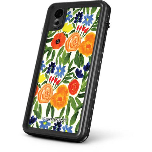 Bouffants and Broken Hearts Garden 6 iPhone XR Waterproof Case