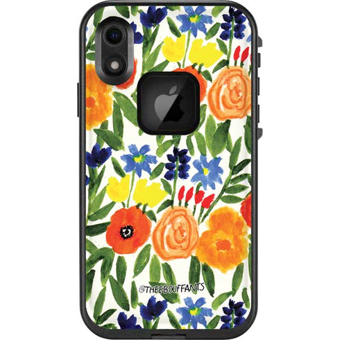 Bouffants and Broken Hearts Garden 6 LifeProof Fre iPhone Skin