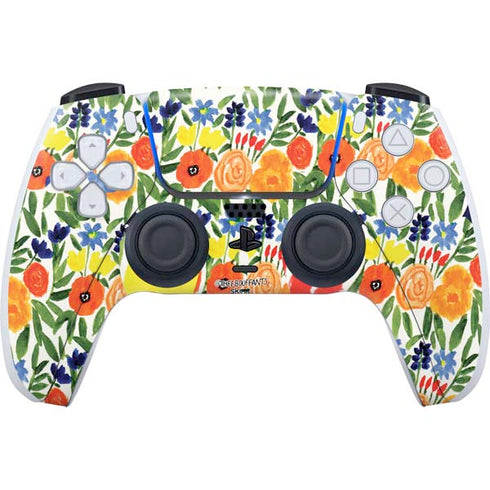 Bouffants and Broken Hearts Garden 6 PS5 Controller Skin