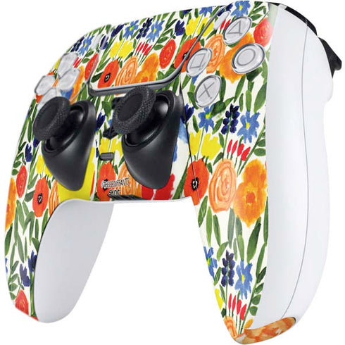 Bouffants and Broken Hearts Garden 6 PS5 Controller Skin
