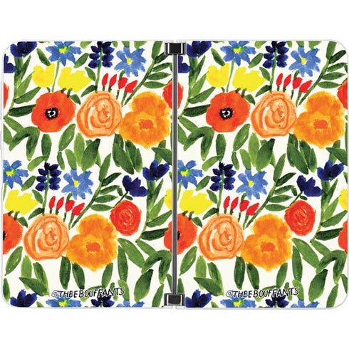 Bouffants and Broken Hearts Garden 6 Surface Duo Skin