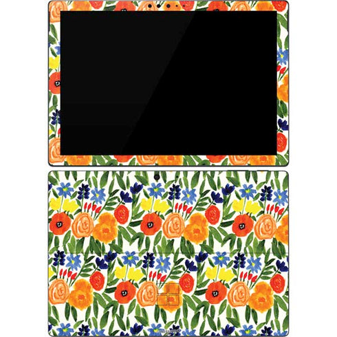 Bouffants and Broken Hearts Garden 6 Surface Pro 7 Skin
