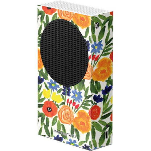 Bouffants and Broken Hearts Garden 6 Xbox Series S Console Skin